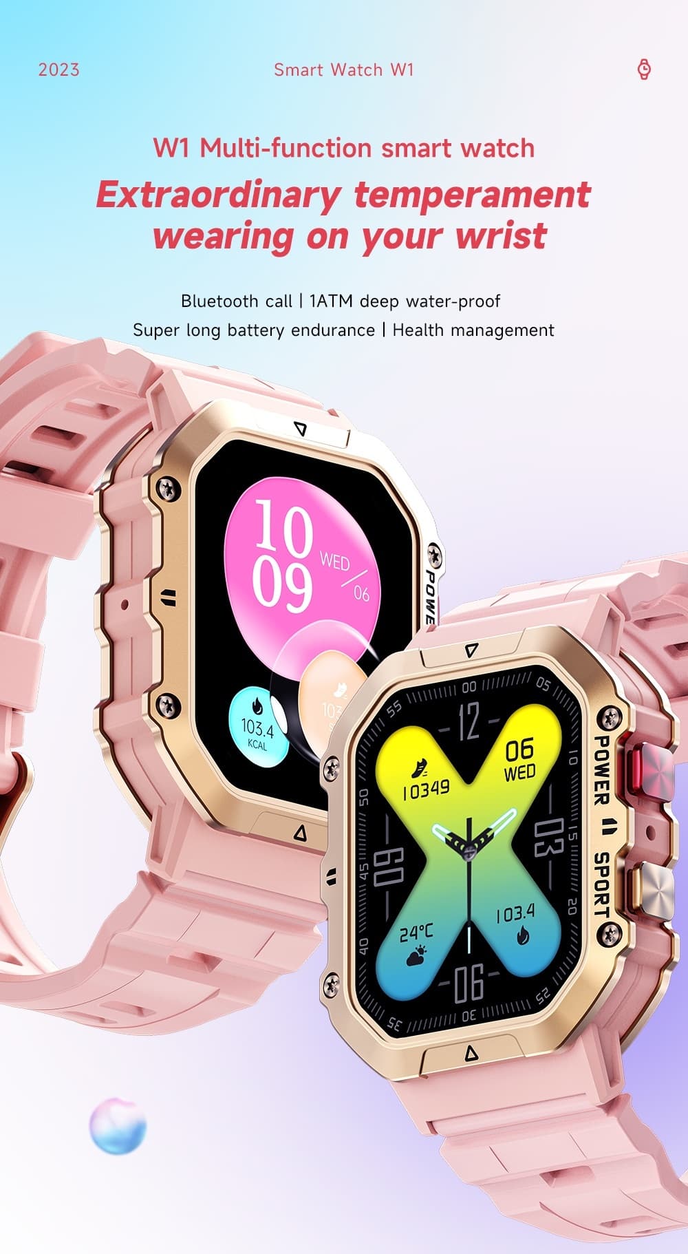 W1 Ladys smart watch(图1)