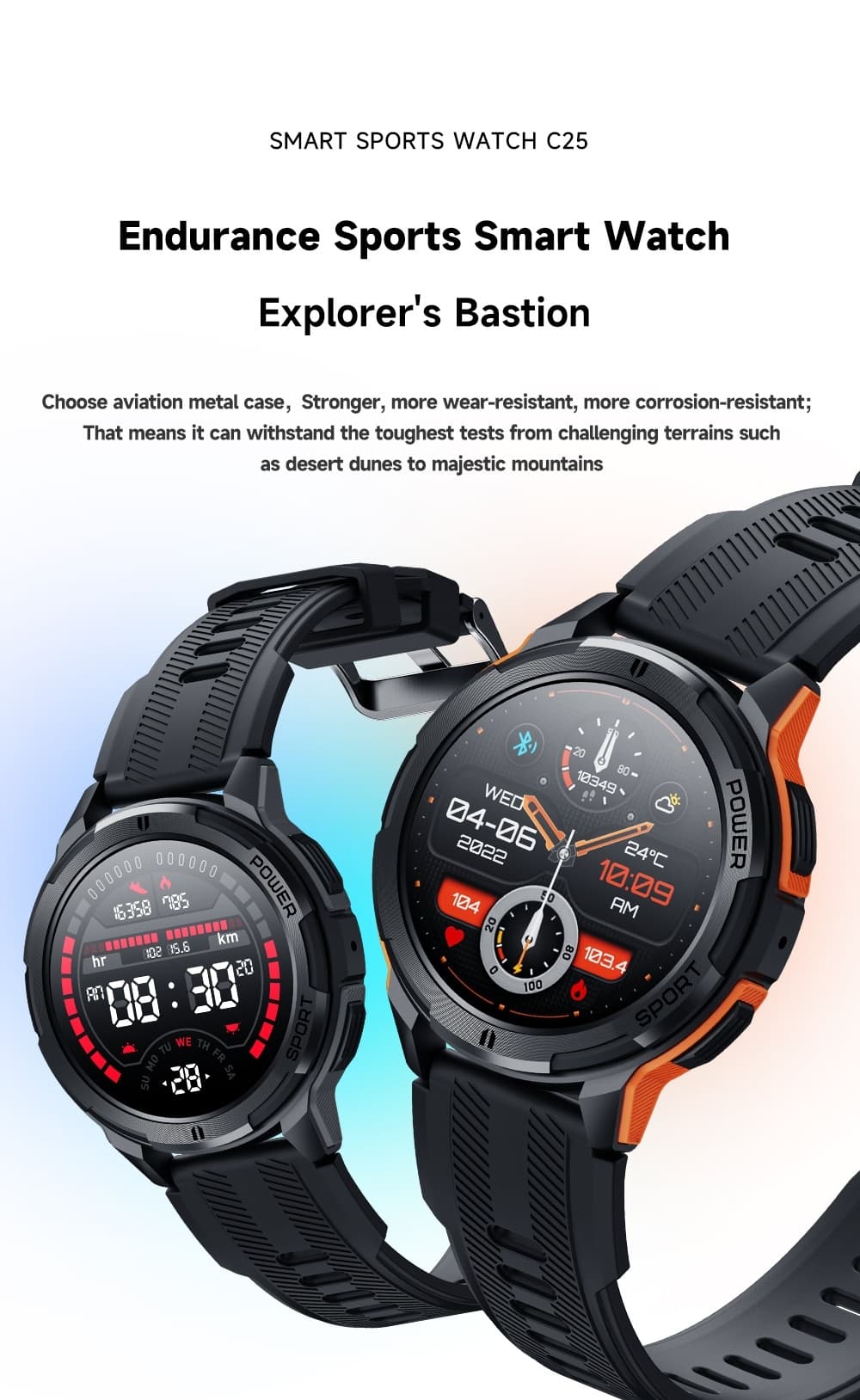 C25 Rugged Smartwatch(图1)