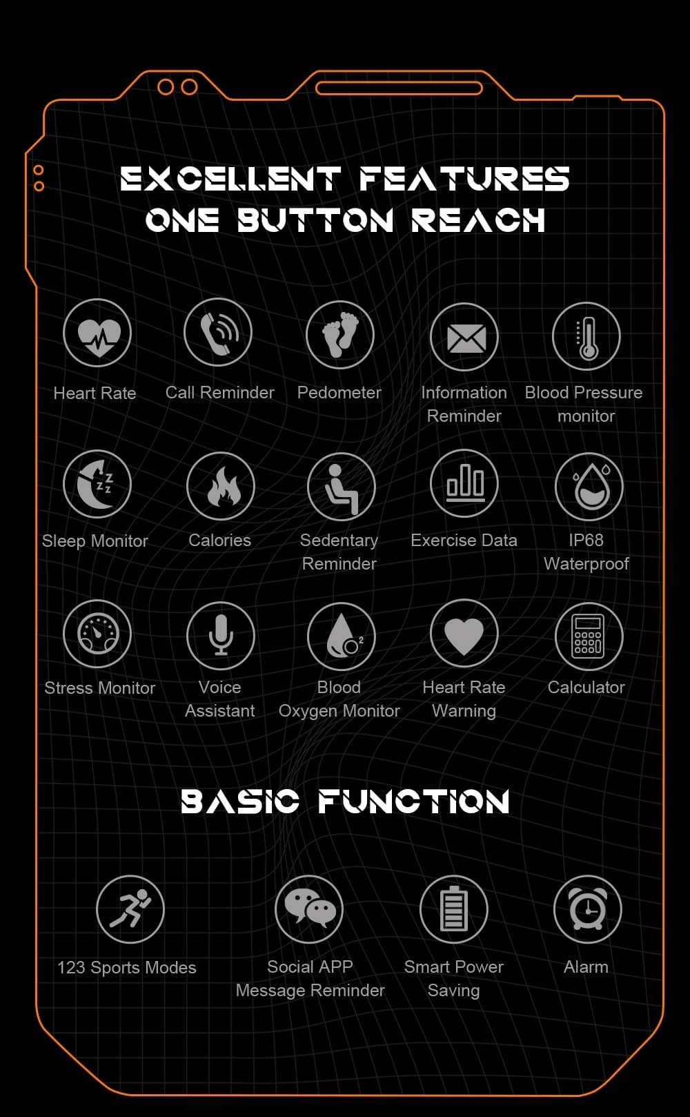 C20 Pro Rugged Smartwatch(图2)
