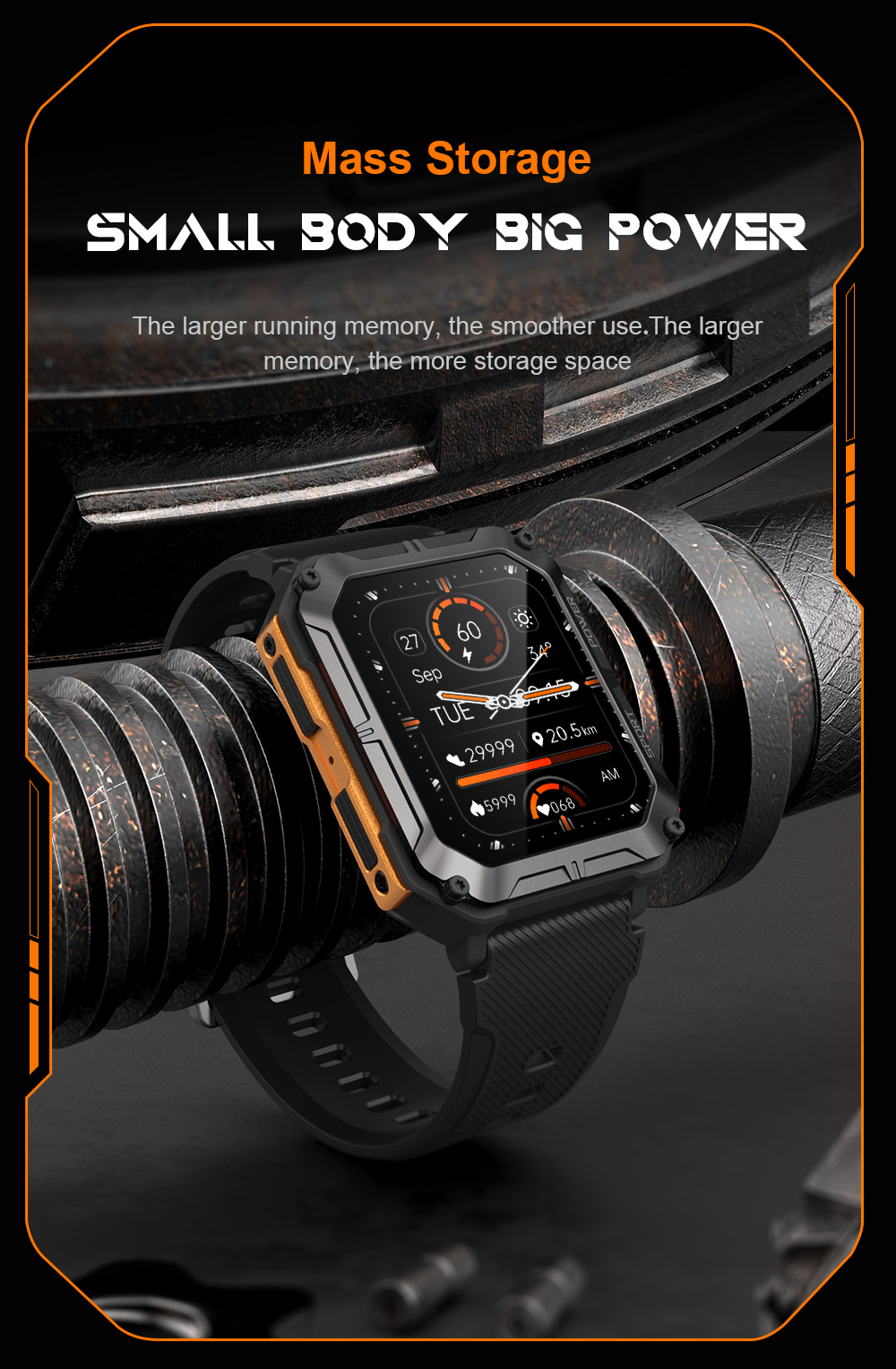 C20 Pro Rugged Smartwatch(图4)