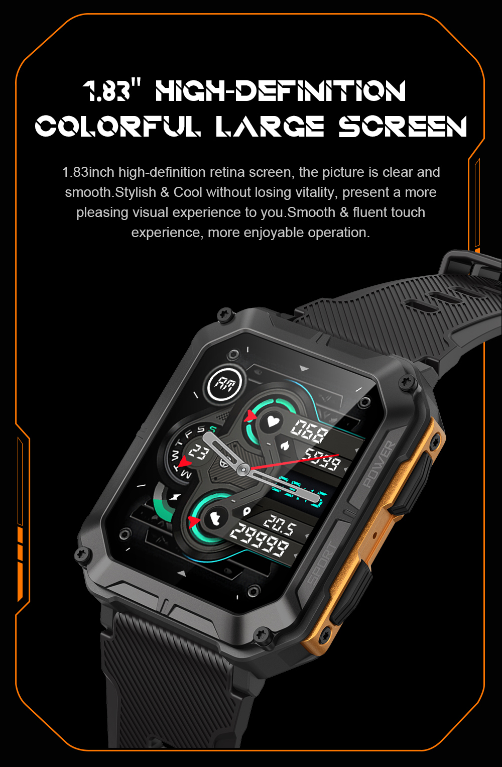 C20 Pro Rugged Smartwatch(图10)