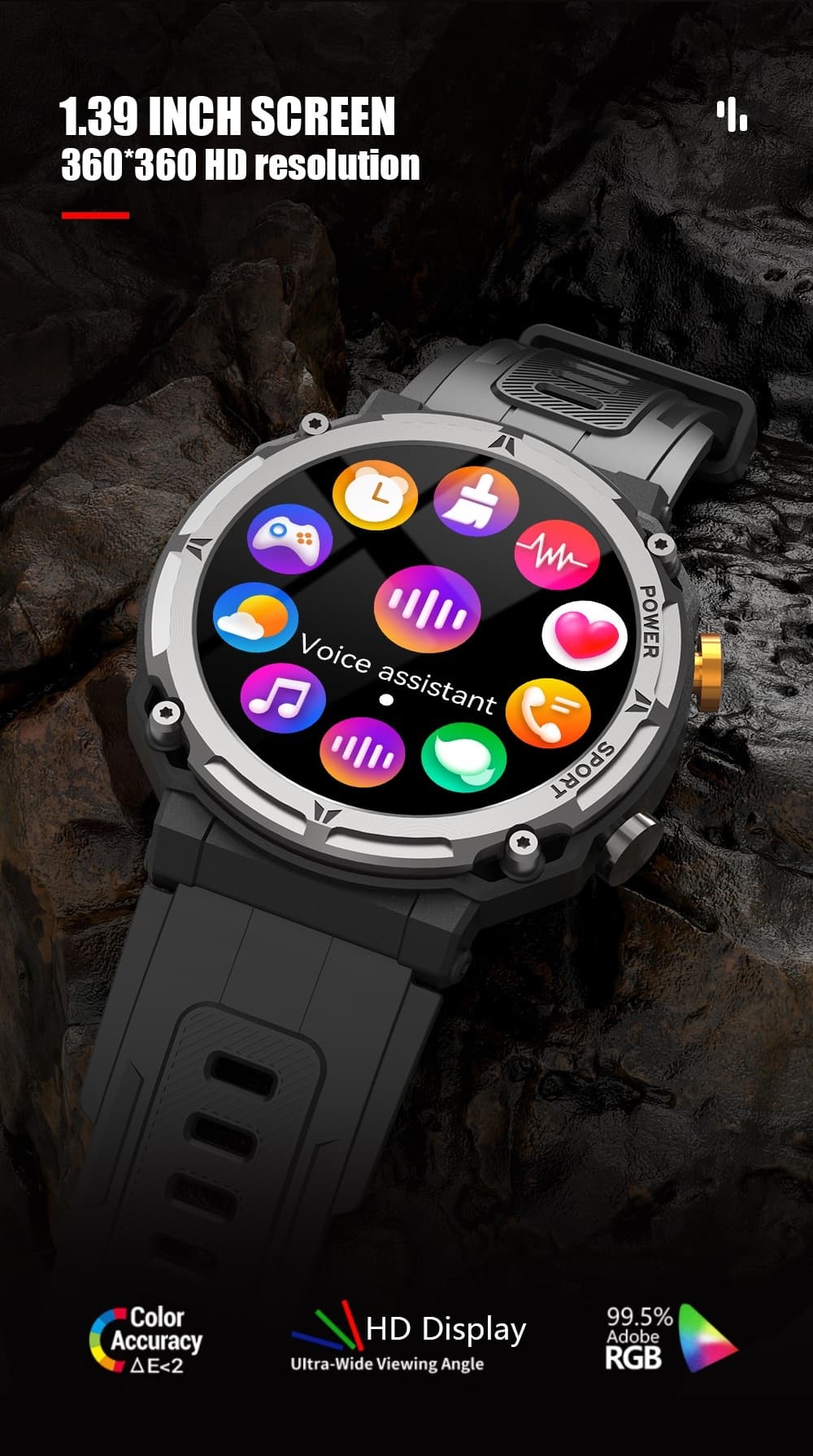 C21 Pro Rugged Smartwatch(图3)