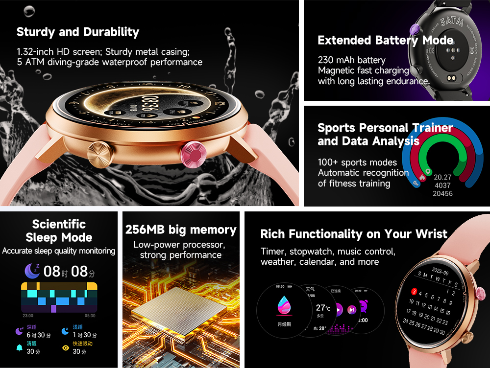 W2 Ladys smart watch(图2)