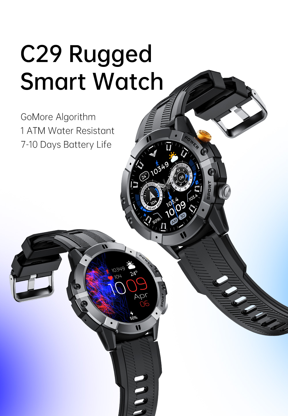 C29 Rugged Smartwatch(图1)