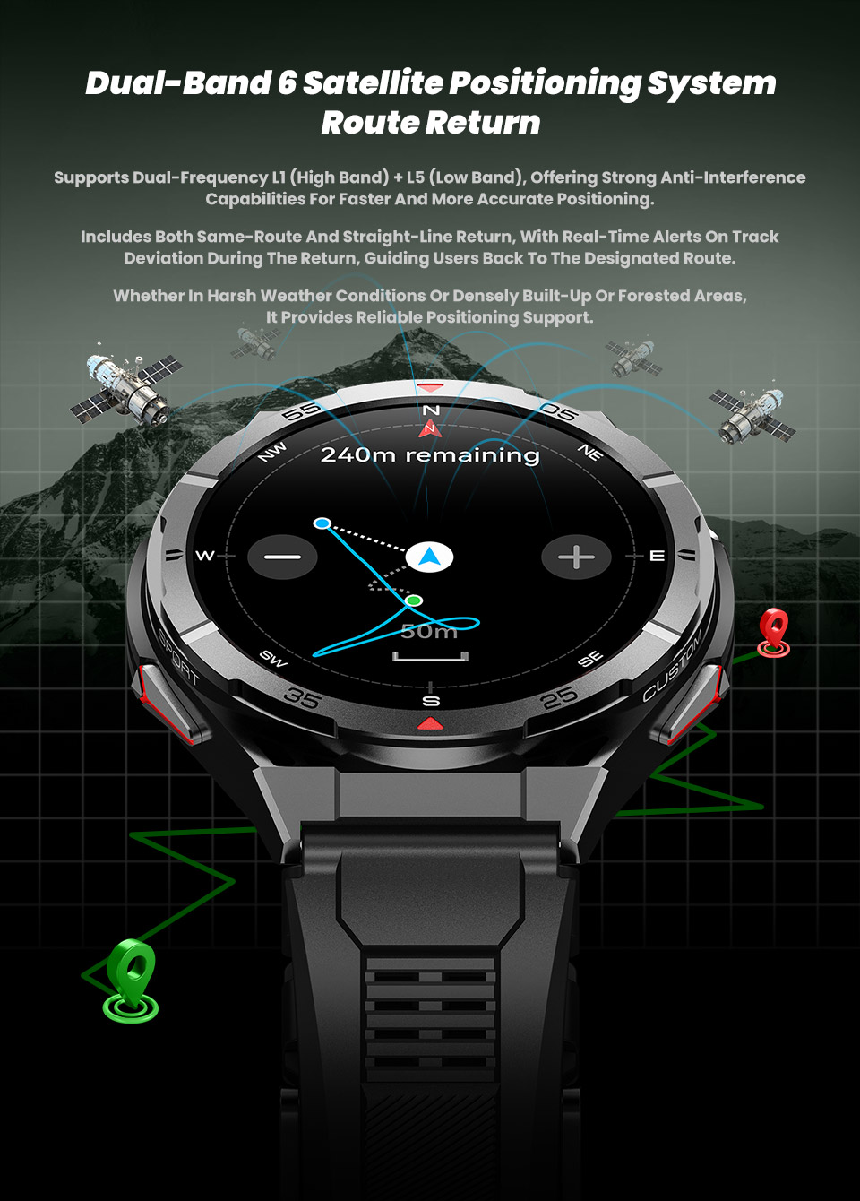 X2B Outdoor Smart Watch(图2) X2 GPS Smartwatch(图2)