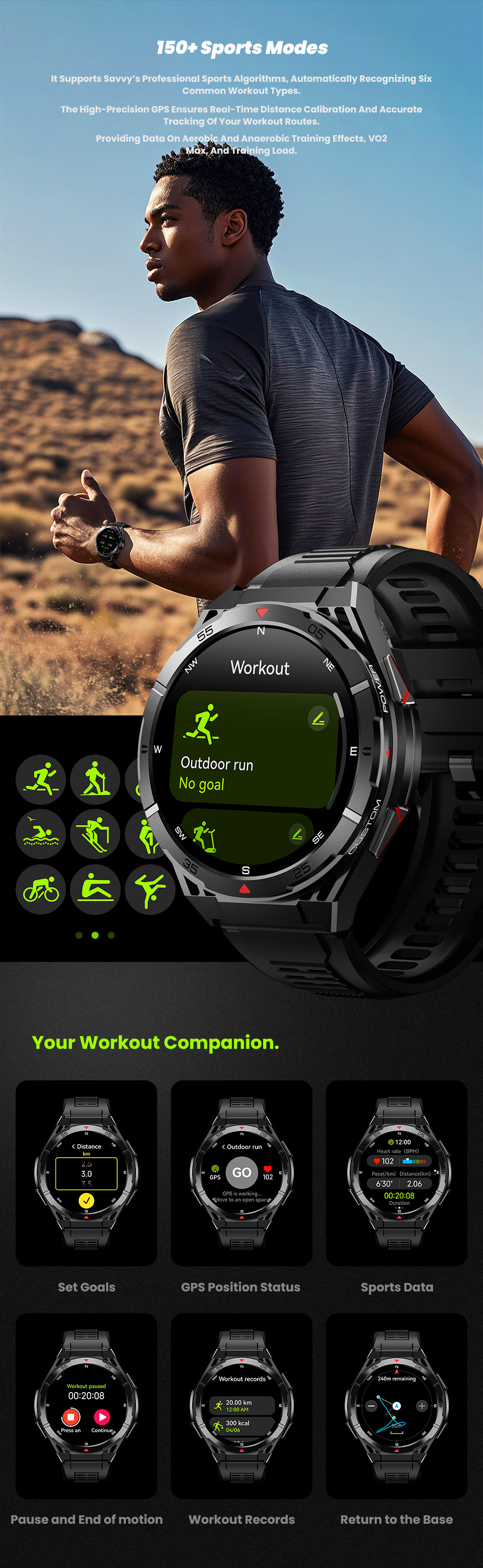 X2B Outdoor Smart Watch(图8) X2 GPS Smartwatch(图8)