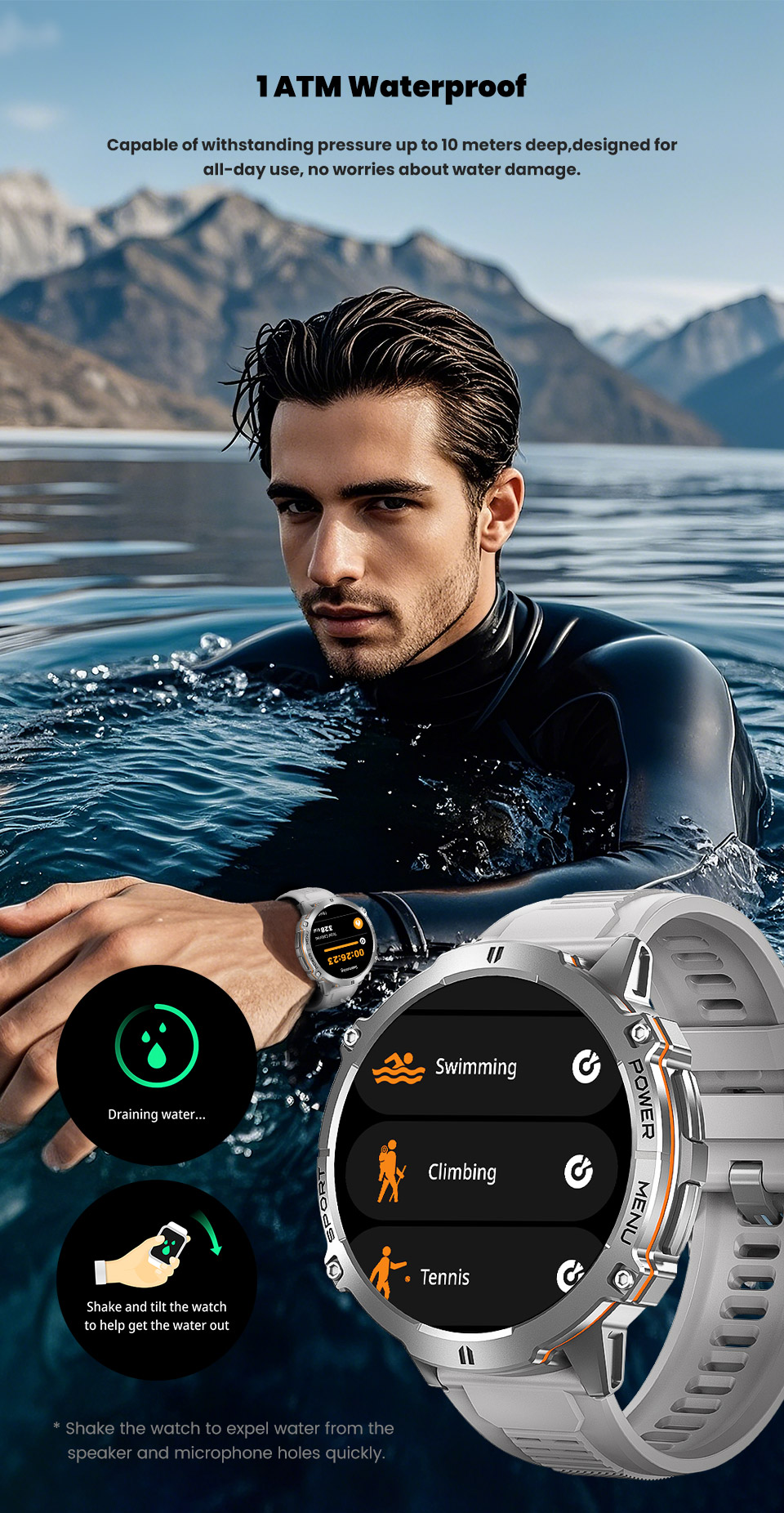 X3 Outdoor Smart Watch(图10) X3 Rugged Smartwatch(图10)