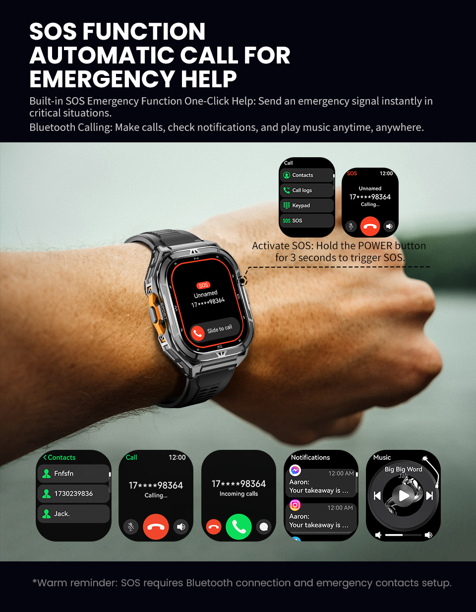 X5 Smart Watch(图11) X5 GPS Smartwatch(图11)