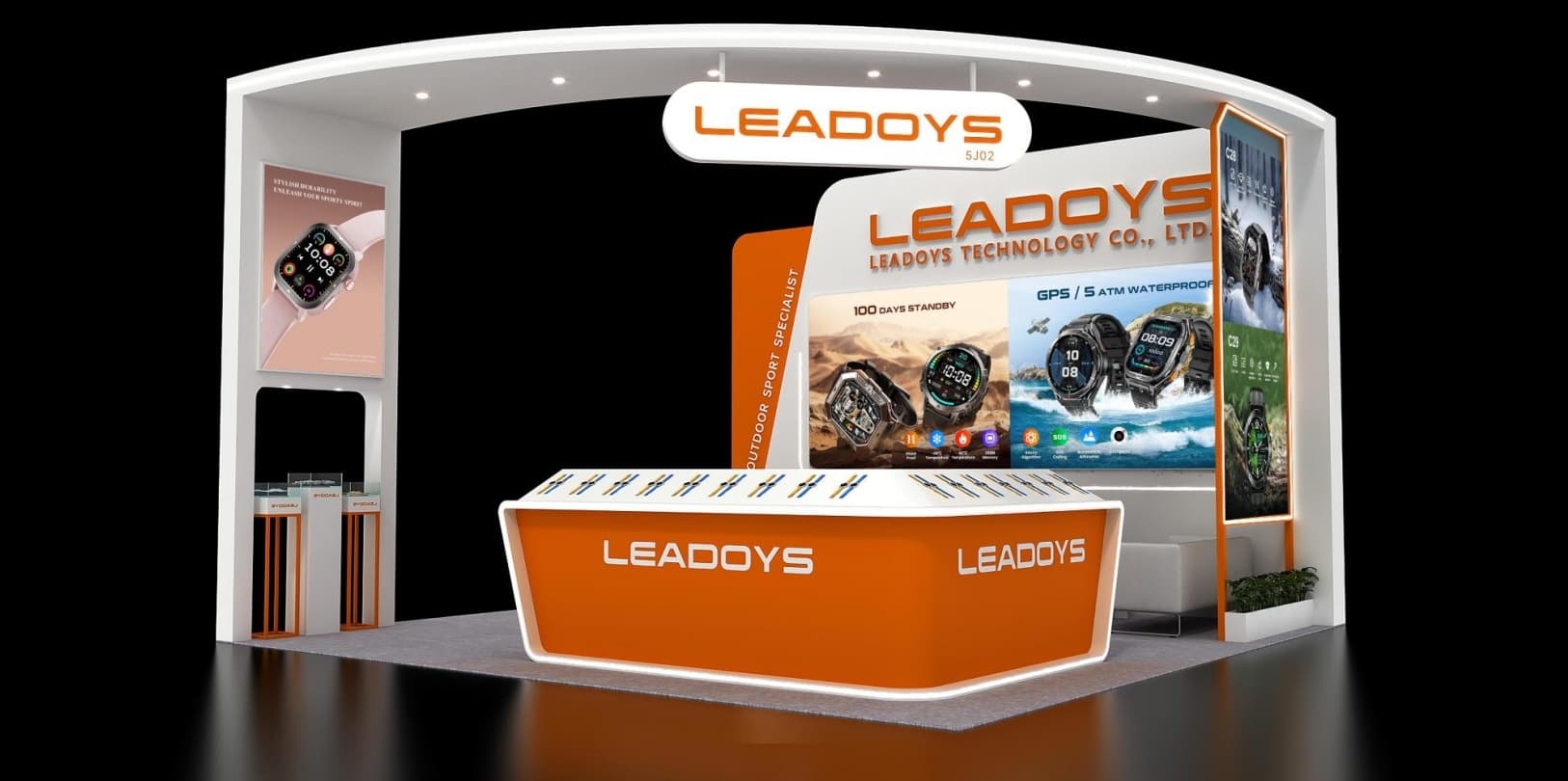 Leadoys to Showcase Exclusive 100-Day Battery Smartwatches at Global Sources Mobile Electronics Show(图1) Leadoys to Showcase Exclusive 100-Day Battery Smartwatches at Global Sources Mobile Electronics Show(图1)
