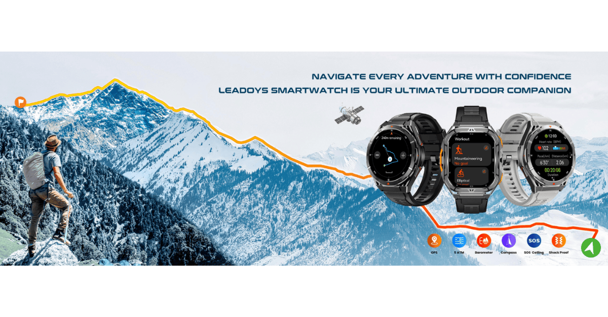 Leadoys to Showcase Exclusive 100-Day Battery Smartwatches at Global Sources Mobile Electronics Show(图3) Leadoys to Showcase Exclusive 100-Day Battery Smartwatches at Global Sources Mobile Electronics Show(图3)