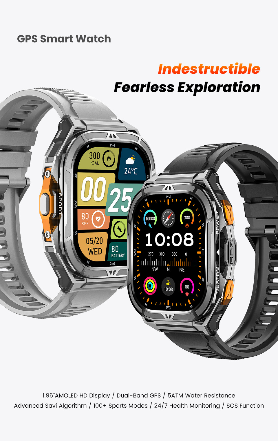 How to Choose the Best Smartwatch for Outdoor Adventures(图1) How to Choose the Best Smartwatch for Outdoor Adventures(图1)