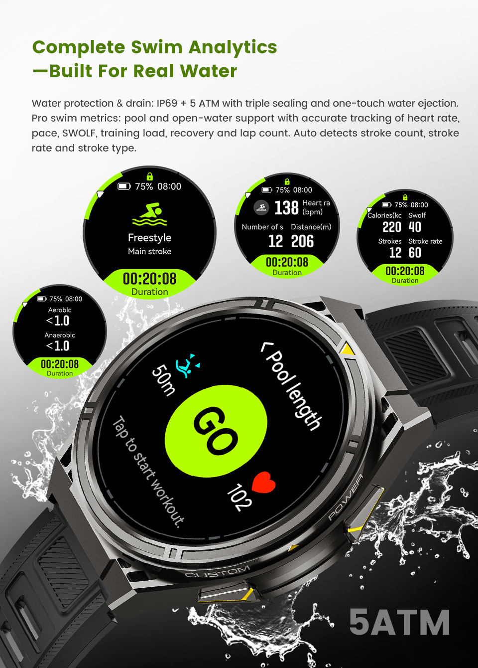 X2 Pro Rugged Smartwatch(图8) X2 Pro GPS Smartwatch(图8)