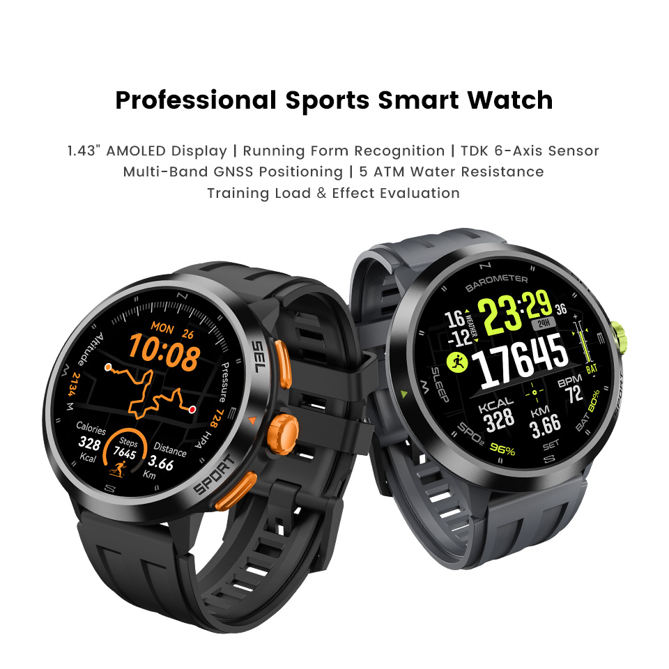 X6 GPS Smartwatch(图1)