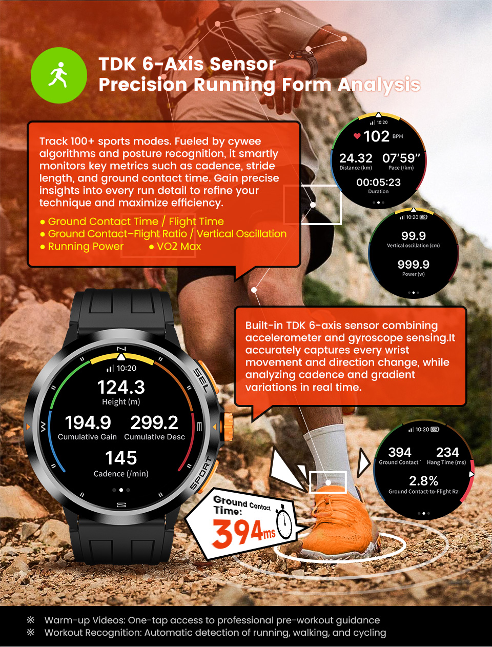 X6 GPS Smartwatch(图2)