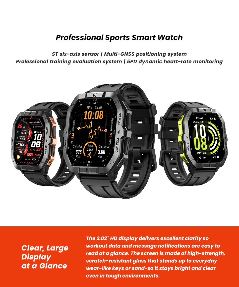 C32 Pro GPS Smartwatch(图1)