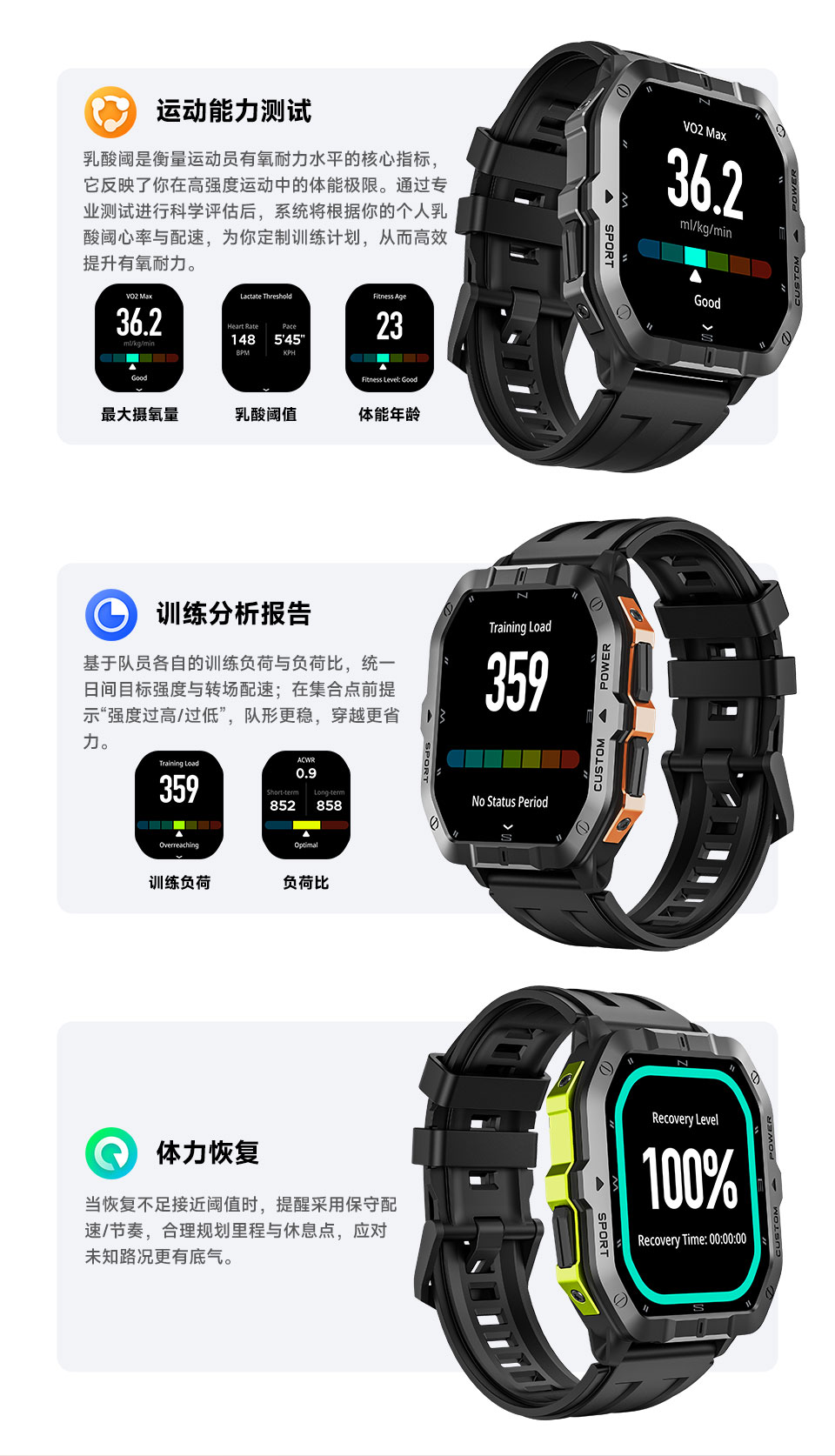 C32 Pro GPS智能手表(图6)