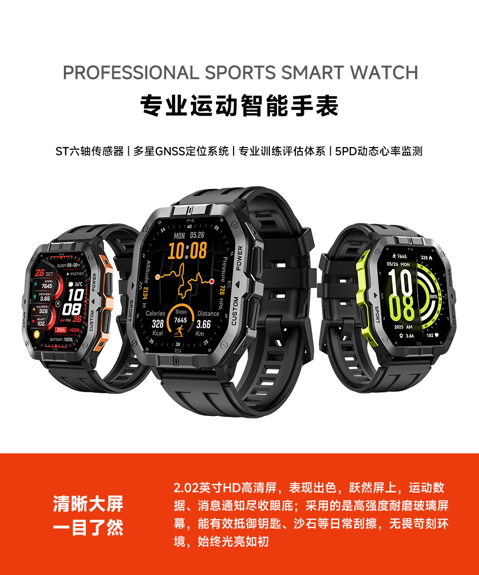 C32 Pro GPS智能手表(图1)