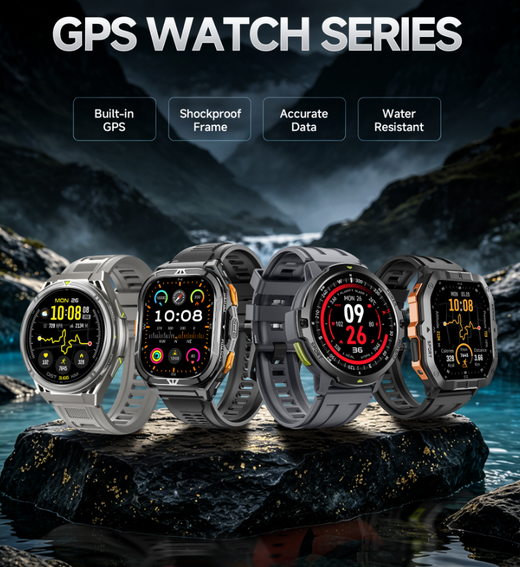 GPS series smart watch.png Leadoys at IFA Berlin 2026: Discover Our Latest Outdoor Smartwatch Innovations(pic2)
